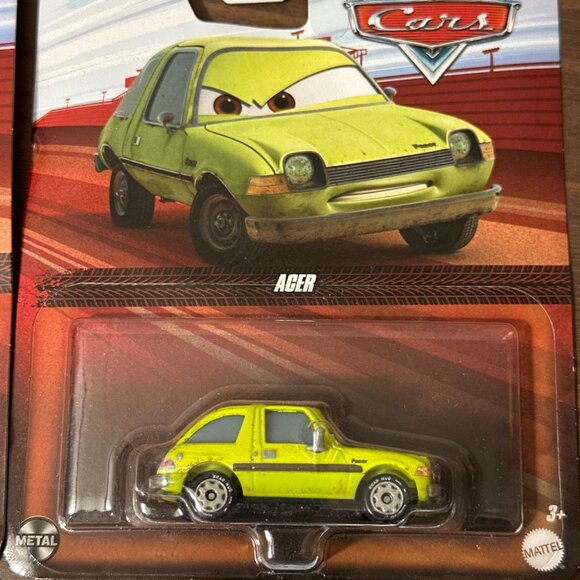 Set of 4 Disney Pixar Cars Die-Cast Metal - Acer Gremlin Mater Darrell Cartrip - Picture 4 of 8